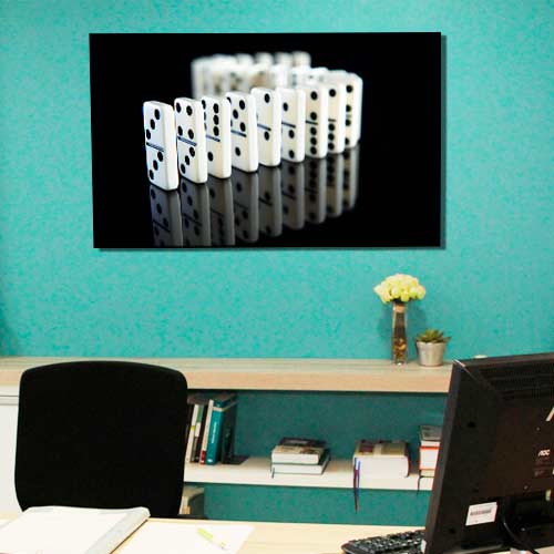 Quadro Decorativo - Efeito dominó